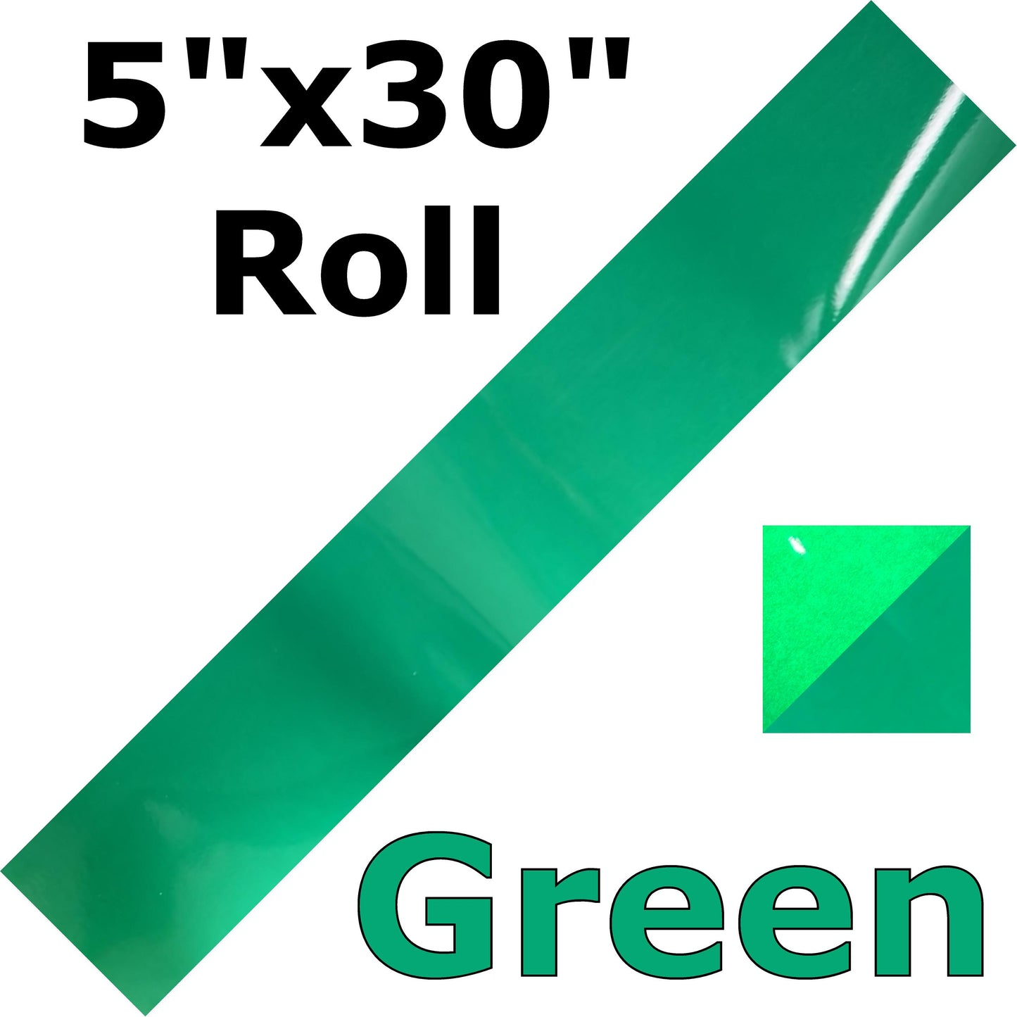 5x30 Reflective Tape Helmet Stickers | Made with 3M