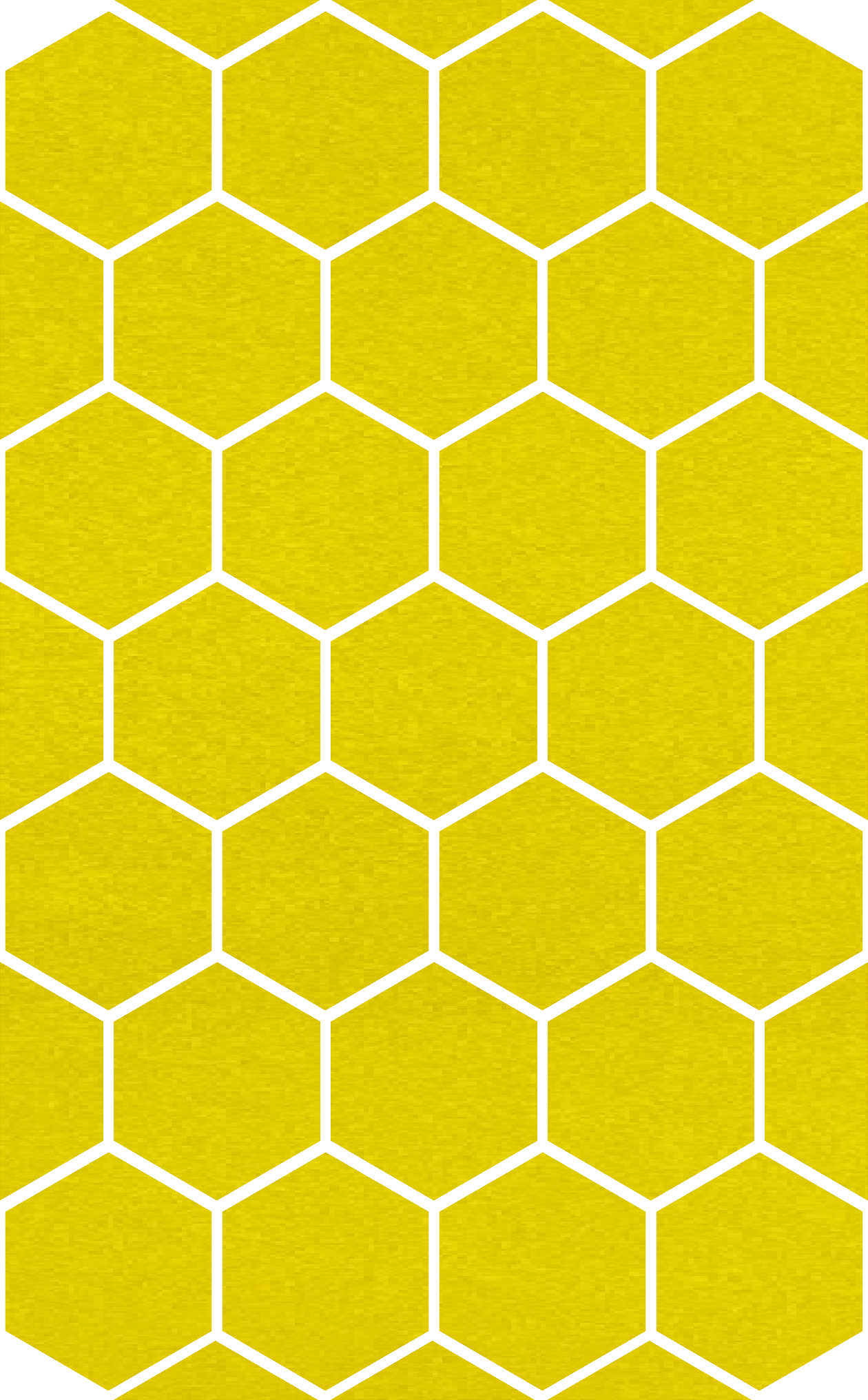 Large Reflective 1" Hexagon Set