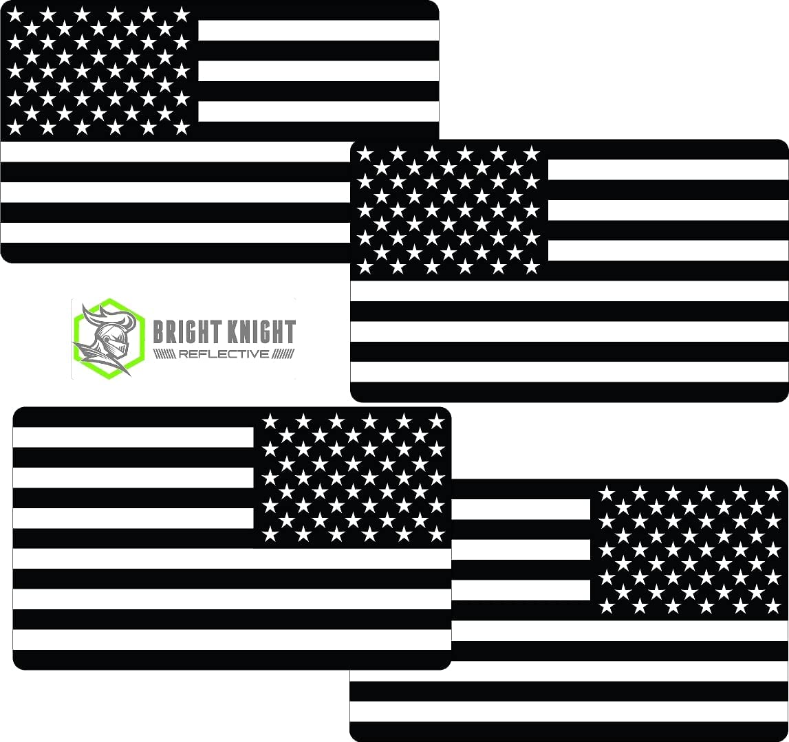 Reflective Flag Decal