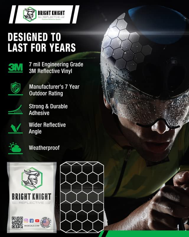 Large Reflective 1" Hexagon Set