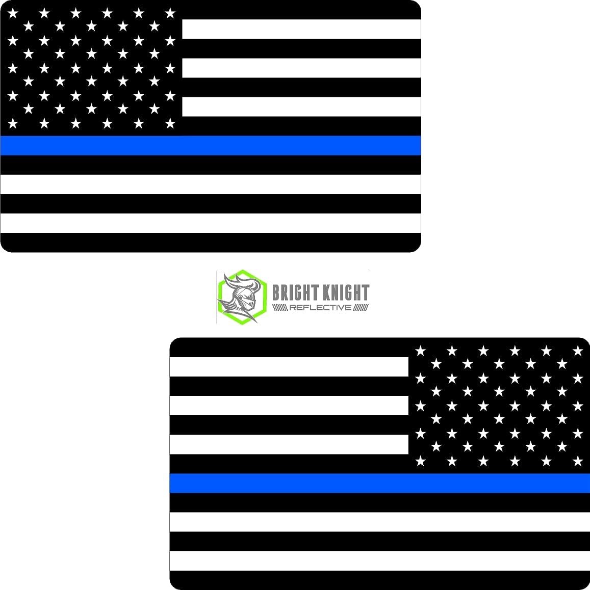 Reflective Flag Decal