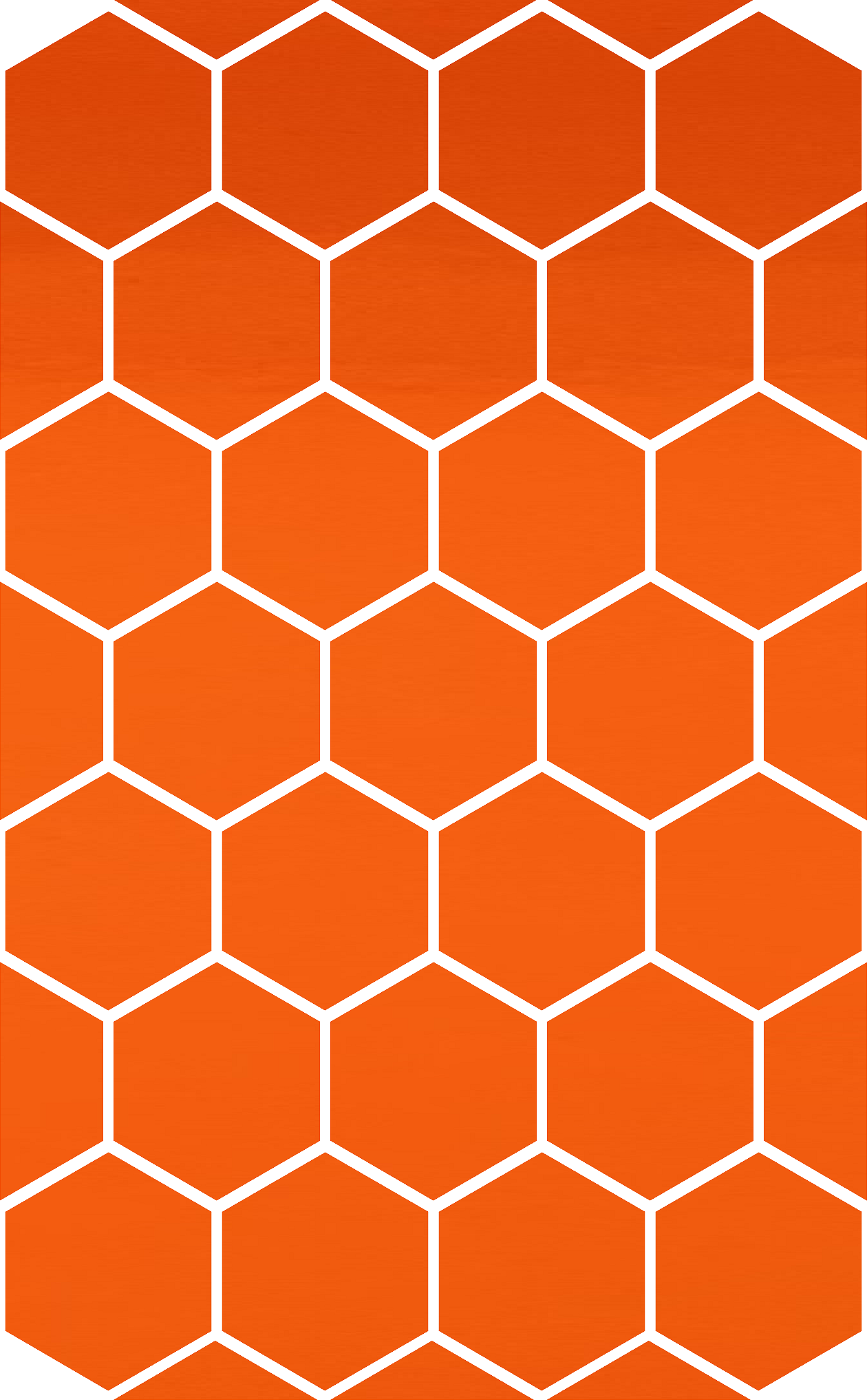 Large Reflective 1" Hexagon Set