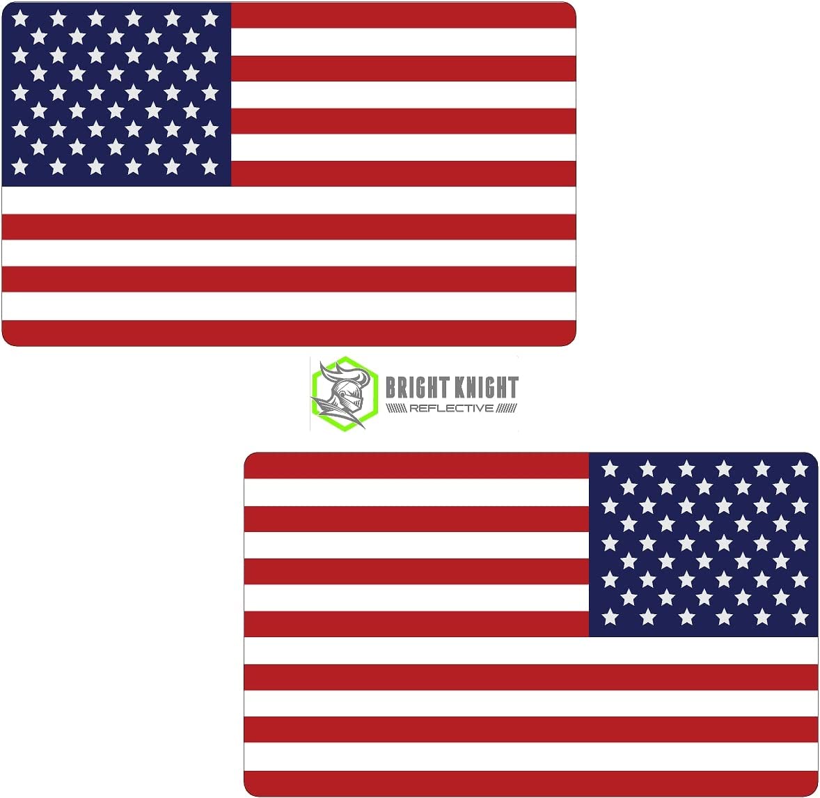 Reflective Flag Decal