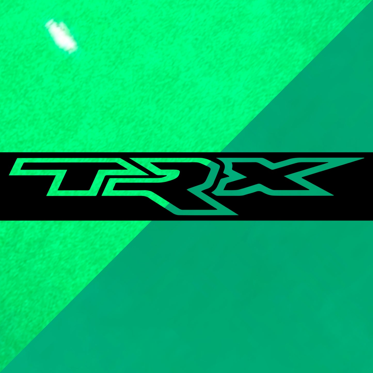 Ram TRX Reflective Bedside Decals, 36" long x 5 1/8" tall